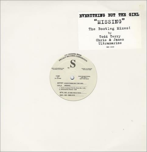 Everything But The Girl Missing - Bootleg Mixes/Blue Vinyl
